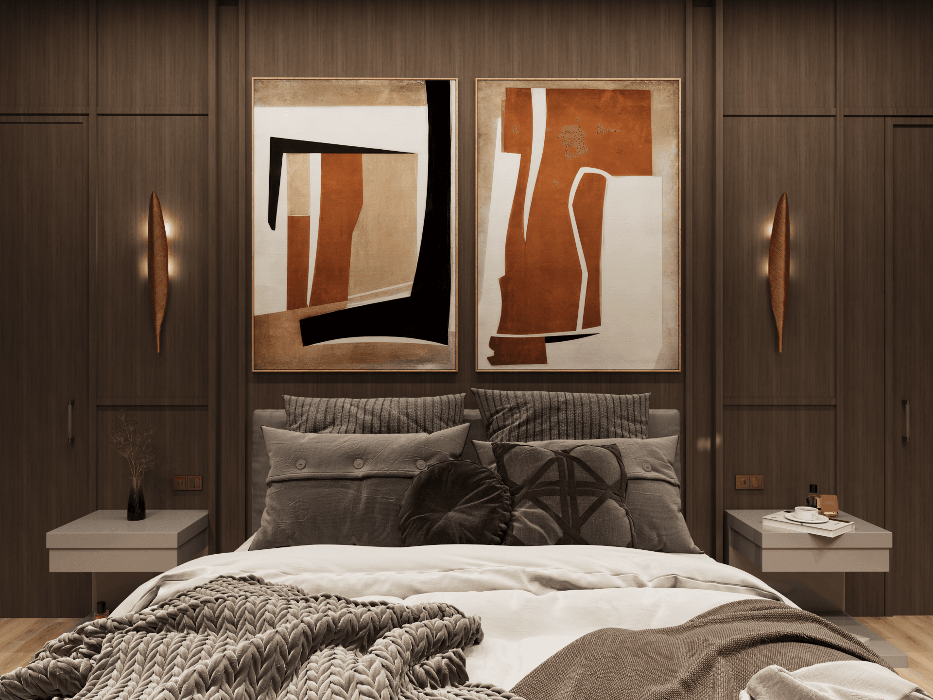 The Double Torch Master Bedroom