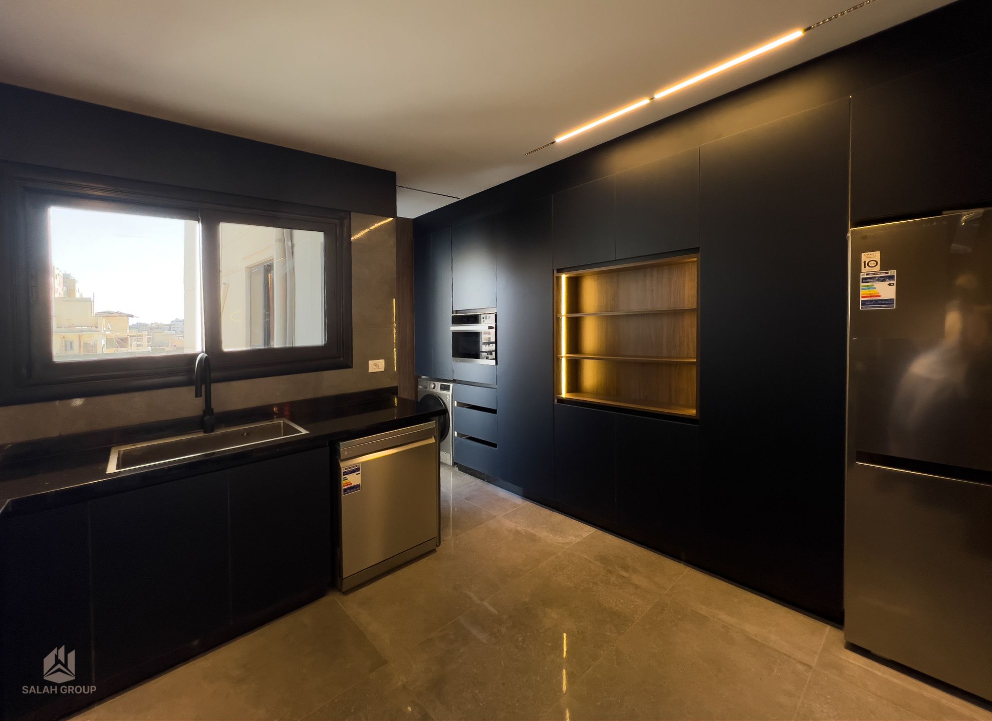 The Dark Blue Kitchen